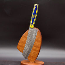 Load image into Gallery viewer, Damascus Bunka Knife
