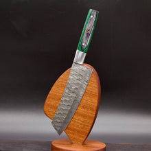 Load image into Gallery viewer, Damascus Bunka Knife