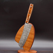 Load image into Gallery viewer, Damascus Bunka Knife
