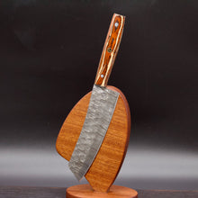 Load image into Gallery viewer, Damascus Bunka Knife