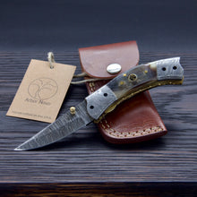 Load image into Gallery viewer, Damascus Folder