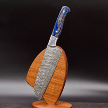 Load image into Gallery viewer, Damascus Santoku Knife