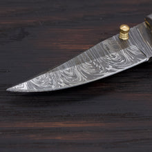 Load image into Gallery viewer, Damascus Folder