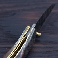 Load image into Gallery viewer, Damascus Folder