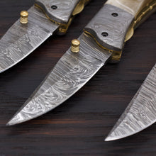 Load image into Gallery viewer, Damascus Folder