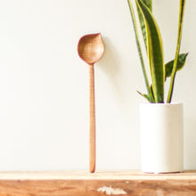 Load image into Gallery viewer, Signature Chef Spoon in tiger maple wood.

