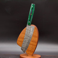 Load image into Gallery viewer, Damascus Bunka Knife
