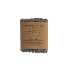 Load image into Gallery viewer, Arbor Novo Sustainable Washcloth in Pewter
