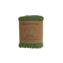 Load image into Gallery viewer, Arbor Novo Sustainable Washcloth in Sage
