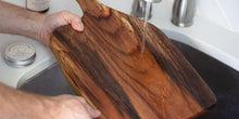 Load image into Gallery viewer, Arbor Novo wood cutting board protected with Wooden Miracle Balm and Renewal Oil
